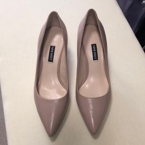 Nine West nude heels